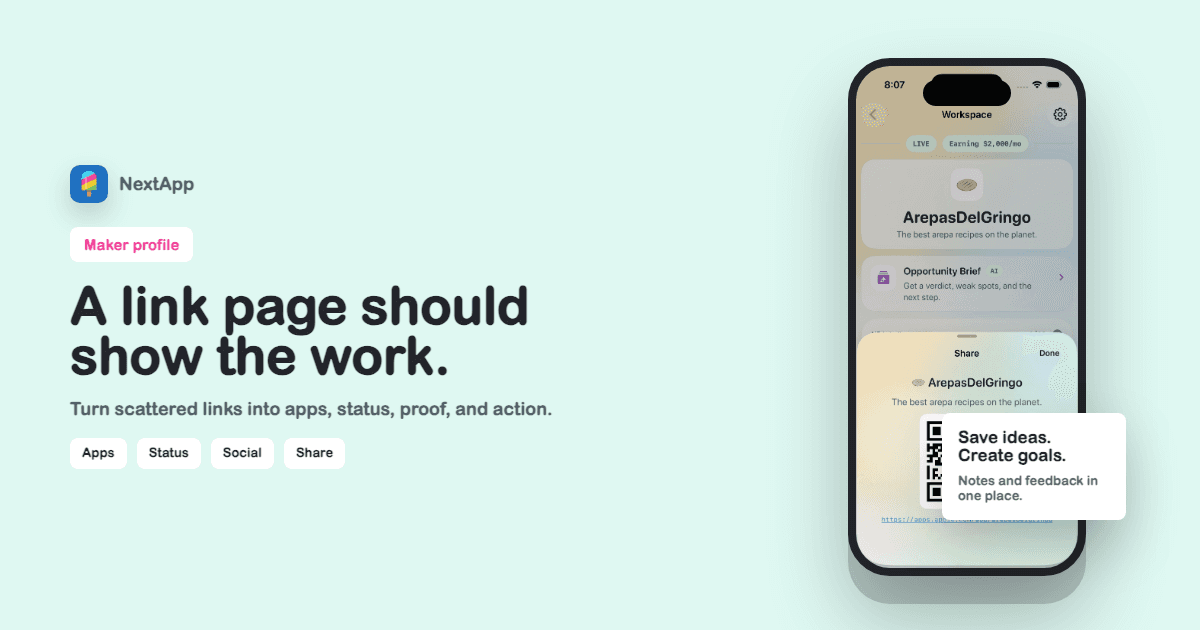 Link-in-Bio Alternative for Makers: Show the Work, Not Just the Links