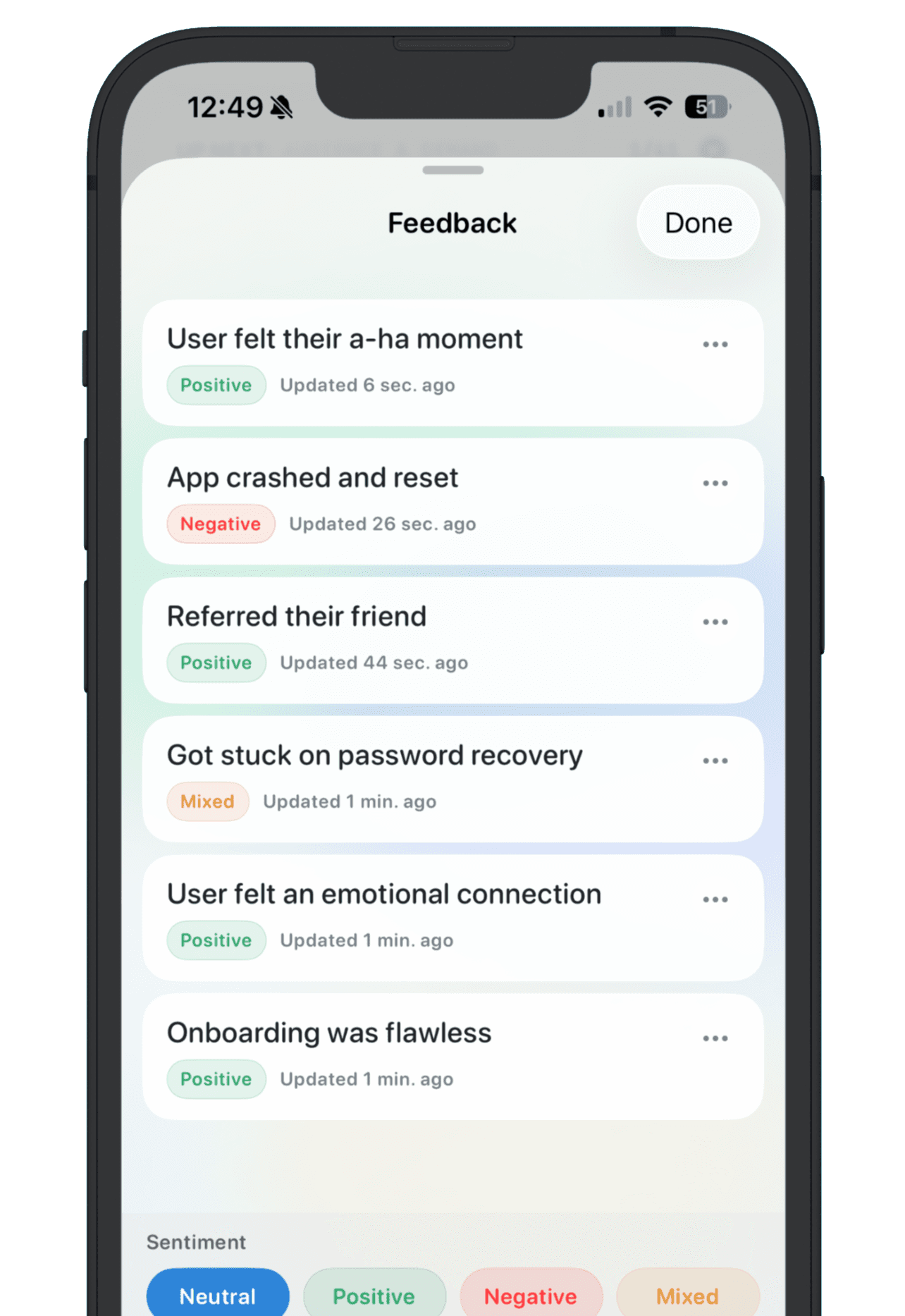 User Feedback Tracker for Indie Apps